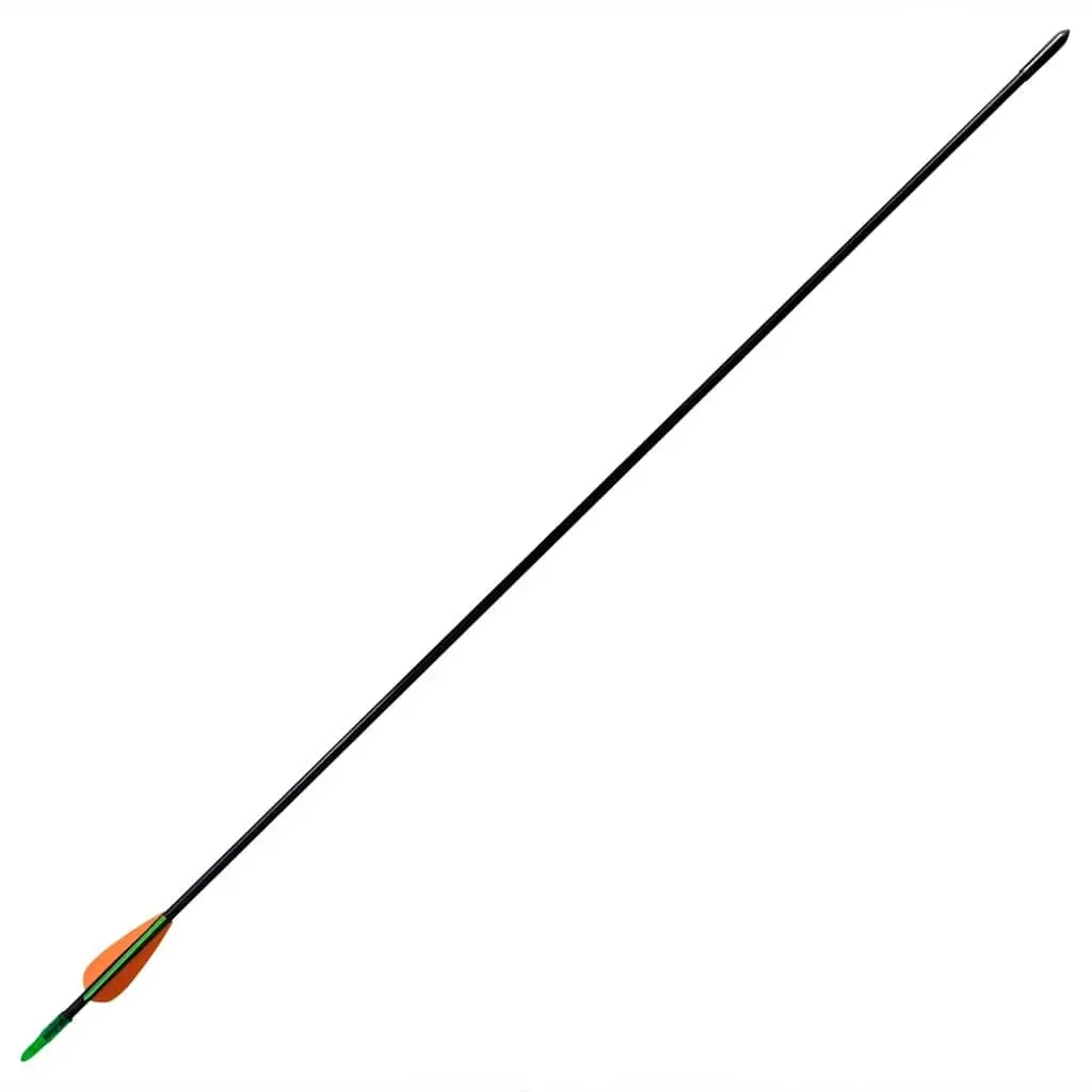 Recurve Bow Arrows 30" Fiberglass 12 Pieces Set Archery Shooting Multicolour