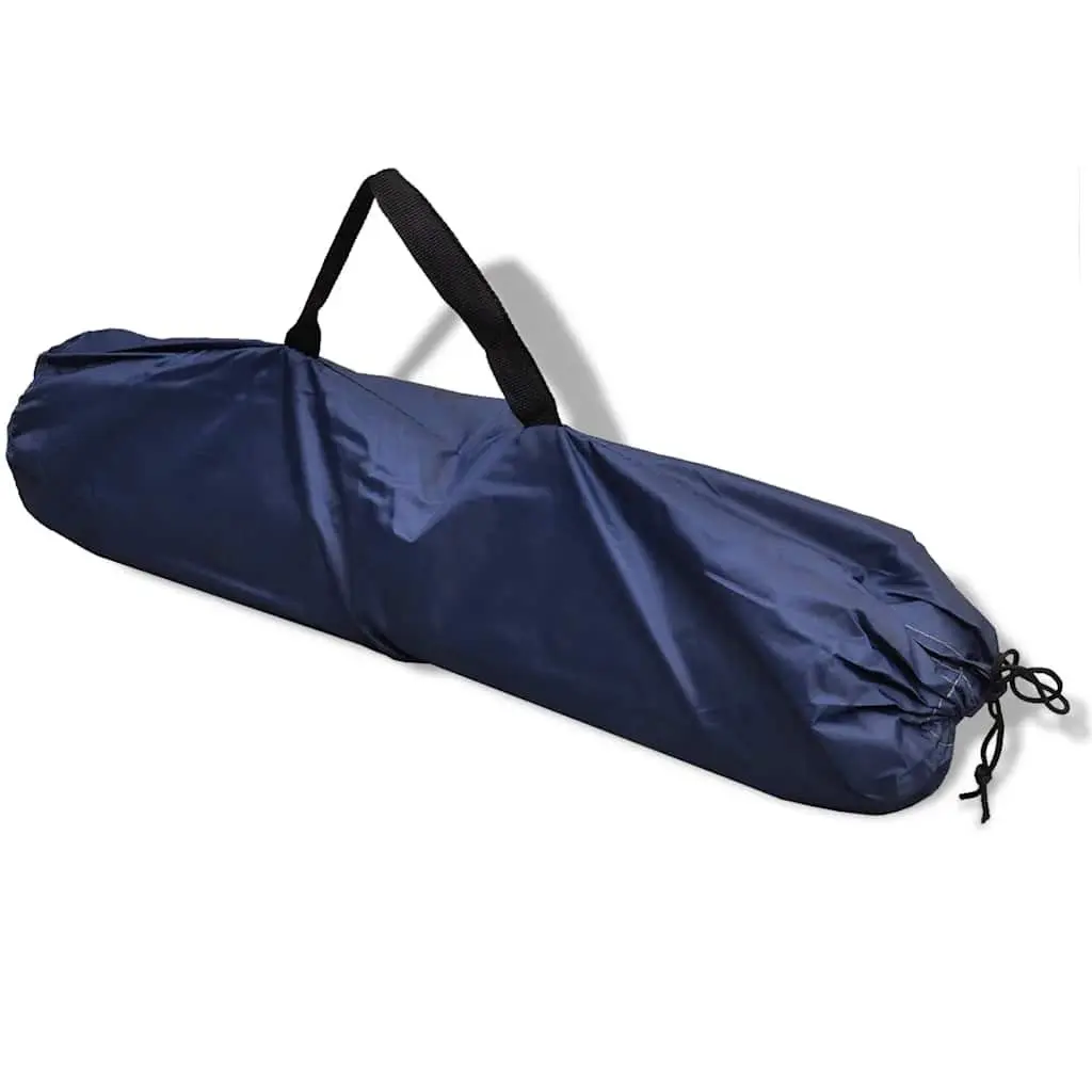 Portable Shower Tent Fibreglass Pole Blue