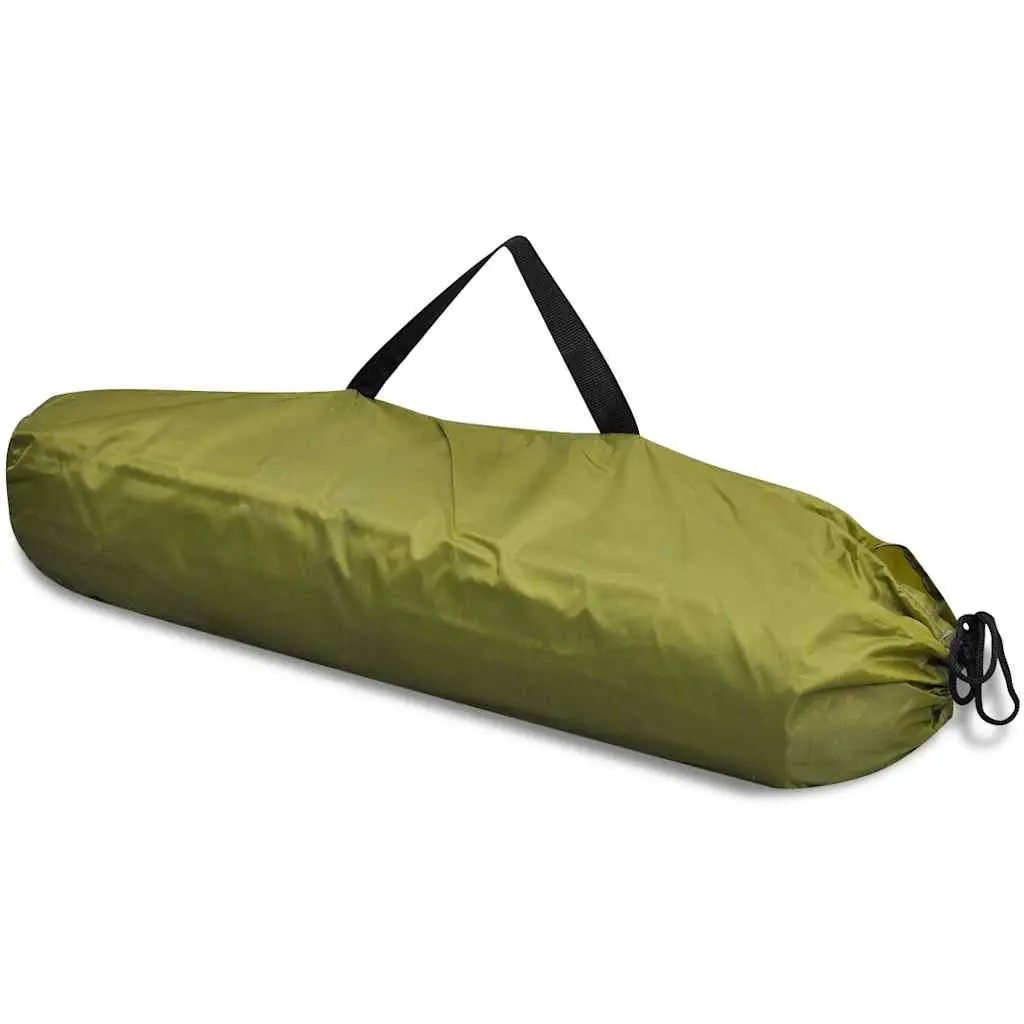 Portable Shower Privacy Tent Changing Room Camping Beach Fiberglass Poles Green