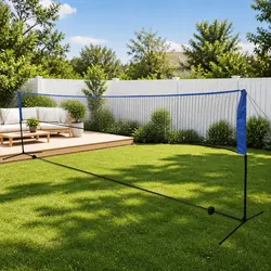 Versatile Badminton Set for Backyard Games and Family Fun