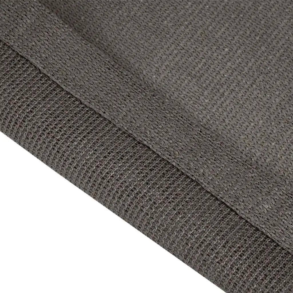 Tent Carpet Ground Sheet 300x500cm High Density Polyethylene Anthracite with Eyelets
