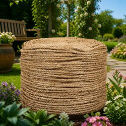 Practical 6mm Natural Jute Rope 500m for Home Use
