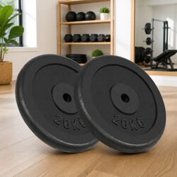 Practical 20 kg Weight Plates for Home Gym Setup