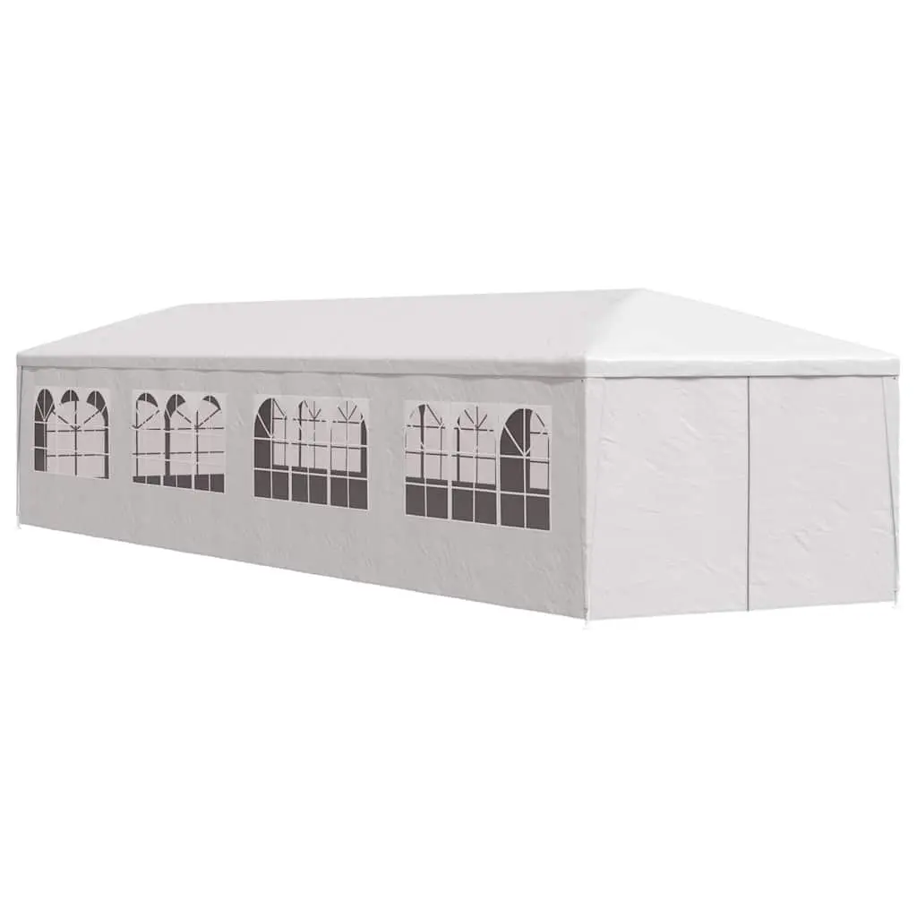 Garden Marquee 3x12m Outdoor Party Tent Canopy Gazebo with Side Panels White