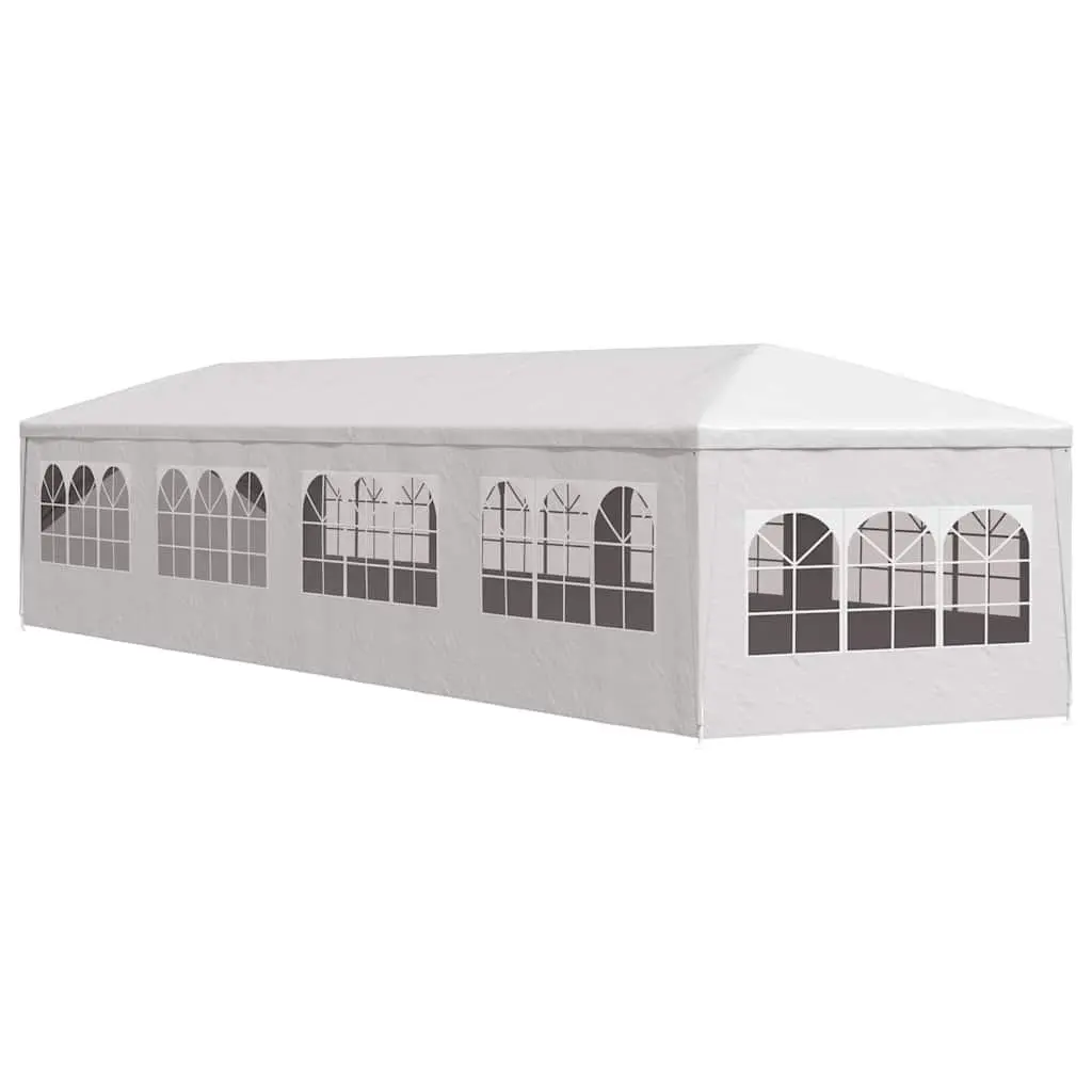 Garden Marquee 3x12m Outdoor Party Tent Canopy Gazebo with Side Panels White