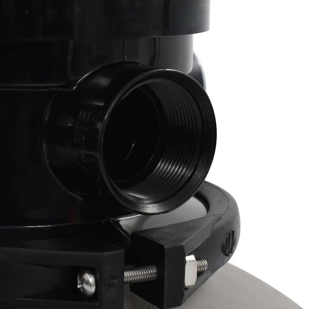Pool Sand Filter High-Density Polyethylene 350mm Grey 4 Position Multiport Valve