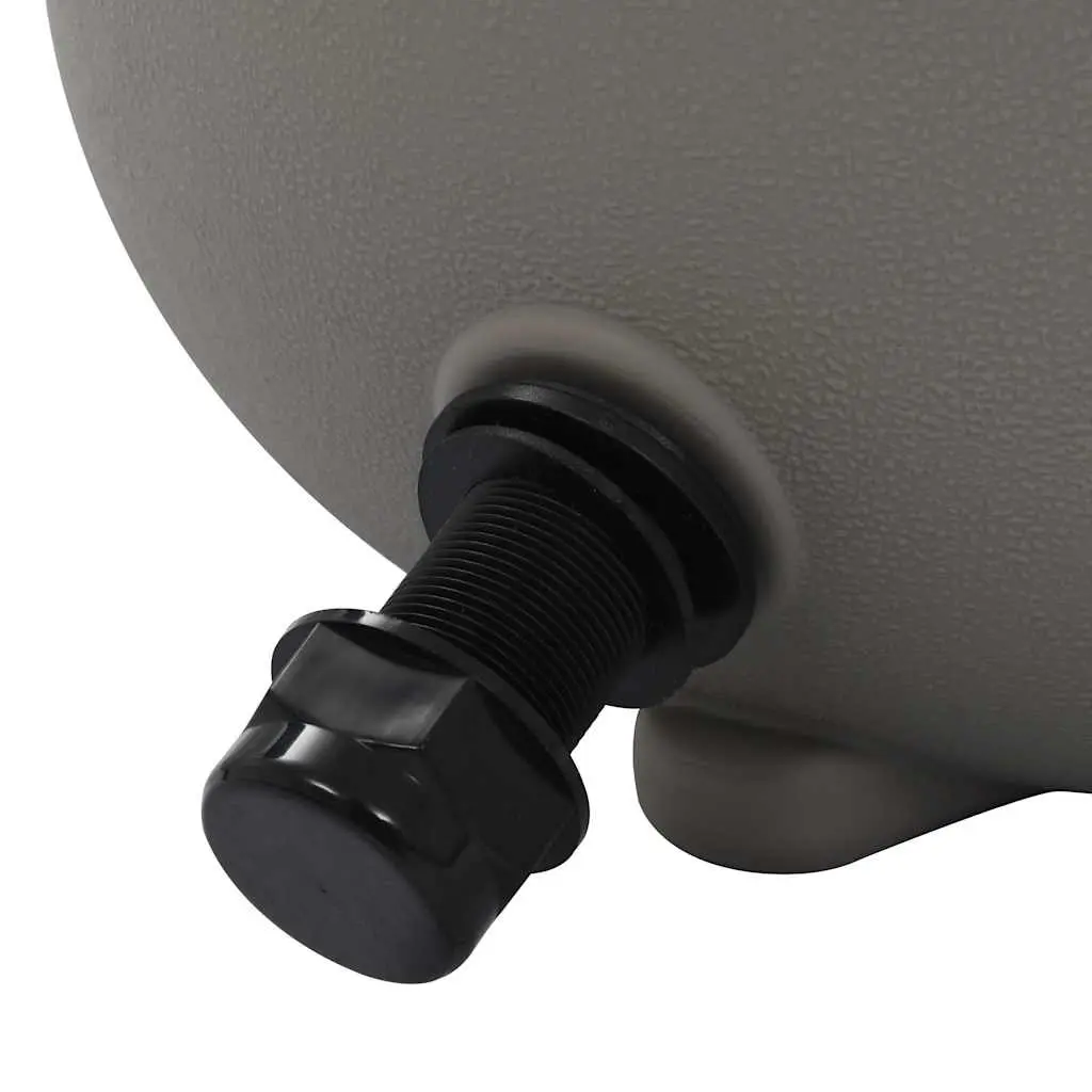 Pool Sand Filter High-Density Polyethylene 350mm Grey 4 Position Multiport Valve