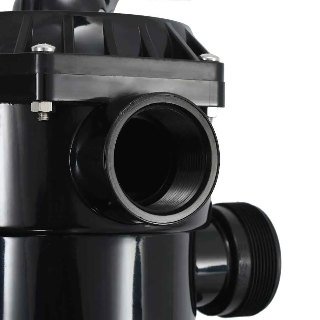 Sand Filter Multiport Valve 6-way Lever Action 1.5 inch Top Mount ABS for Pool Systems