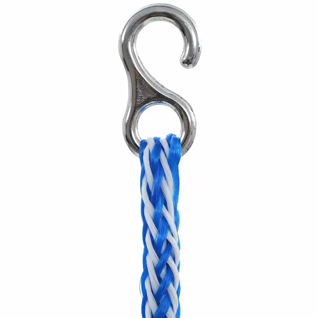 Swimming Pool Safety Divider Rope Plastic 6m Blue and White with ABS Floats