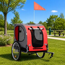 Practical Pet Bike Trailer: Ideal for Outdoor Use