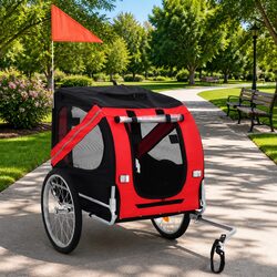 Versatile Dog Bicycle Carrier for Safe Cycling