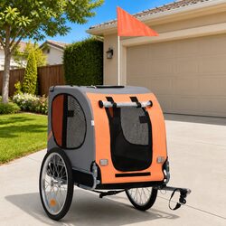 Practical Dog Bike Trailer for Safe Travels