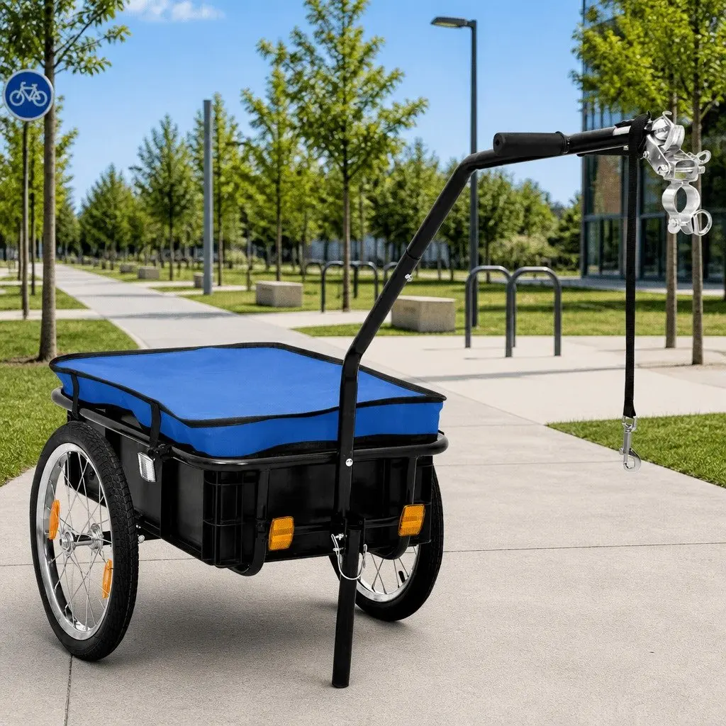 Bike Trailer and Hand Wagon 155x60x83cm