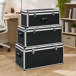 3-Piece Storage Cases for Home and Work