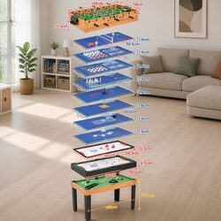 Practical 15-in-1 Game Table for Any Setting