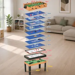 Practical 15-in-1 Game Table for Any Setting