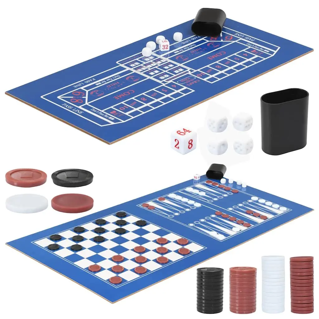 15-in-1 Multi Game Table Chess Billiard Foosball Table Tennis Hockey Shuffle