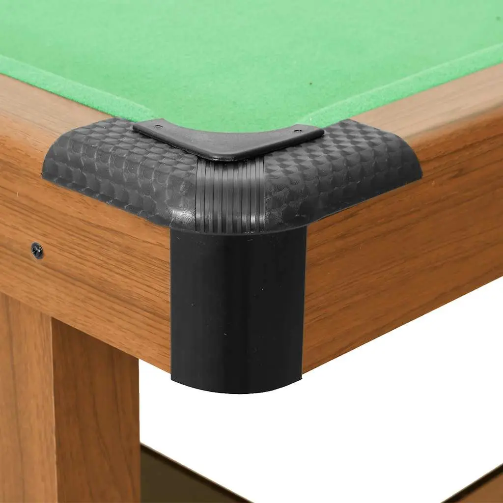Billiard Table MDF 4 Feet Brown 122x61x76cm with Green Playing Surface