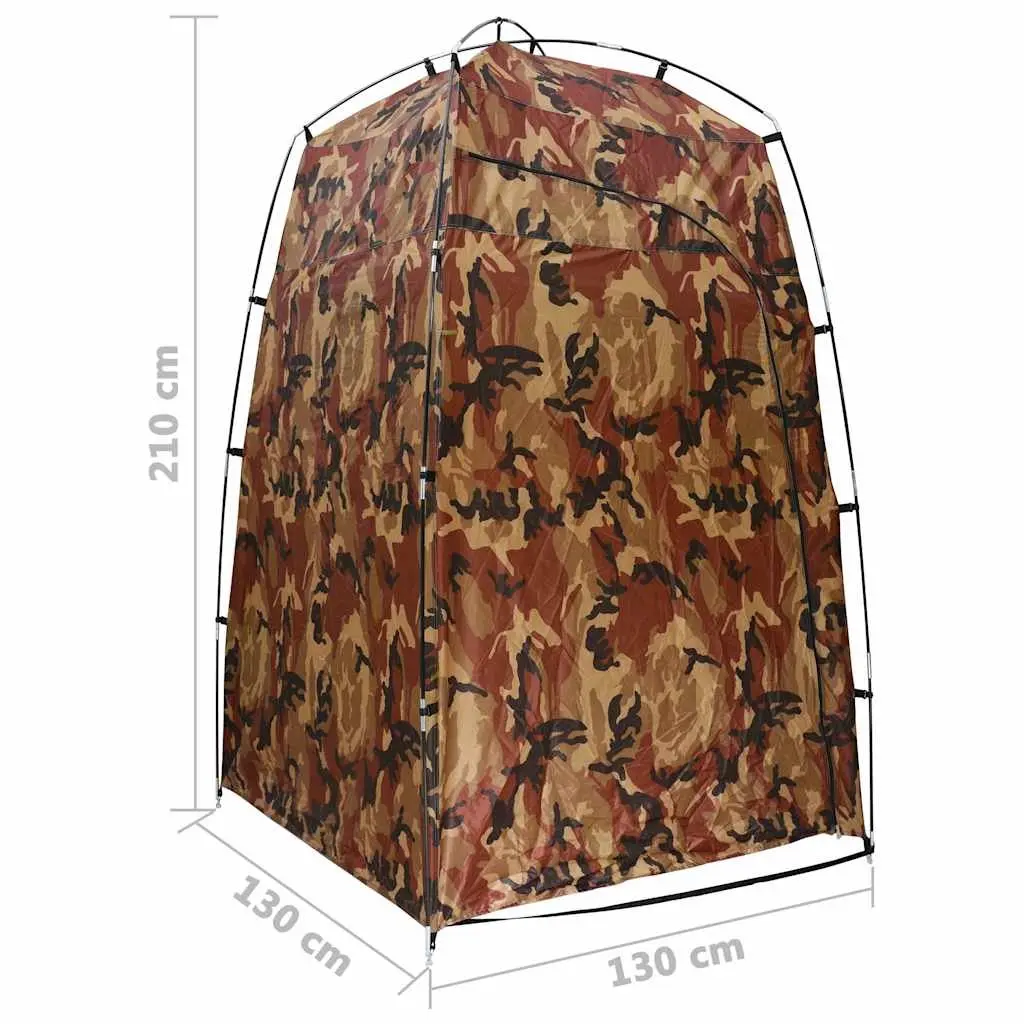 Portable Shower Privacy Tent Fiberglass Camouflage Size for Camping Beach