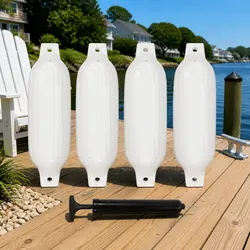 Perfect Protection for Your Boat with Inflatable Fenders Set