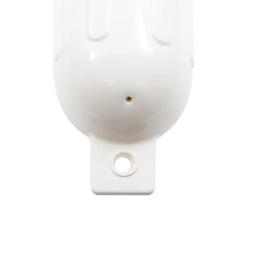 Boat Fenders Inflatable PVC 51x14 cm White 4 Piece Mooring Protection