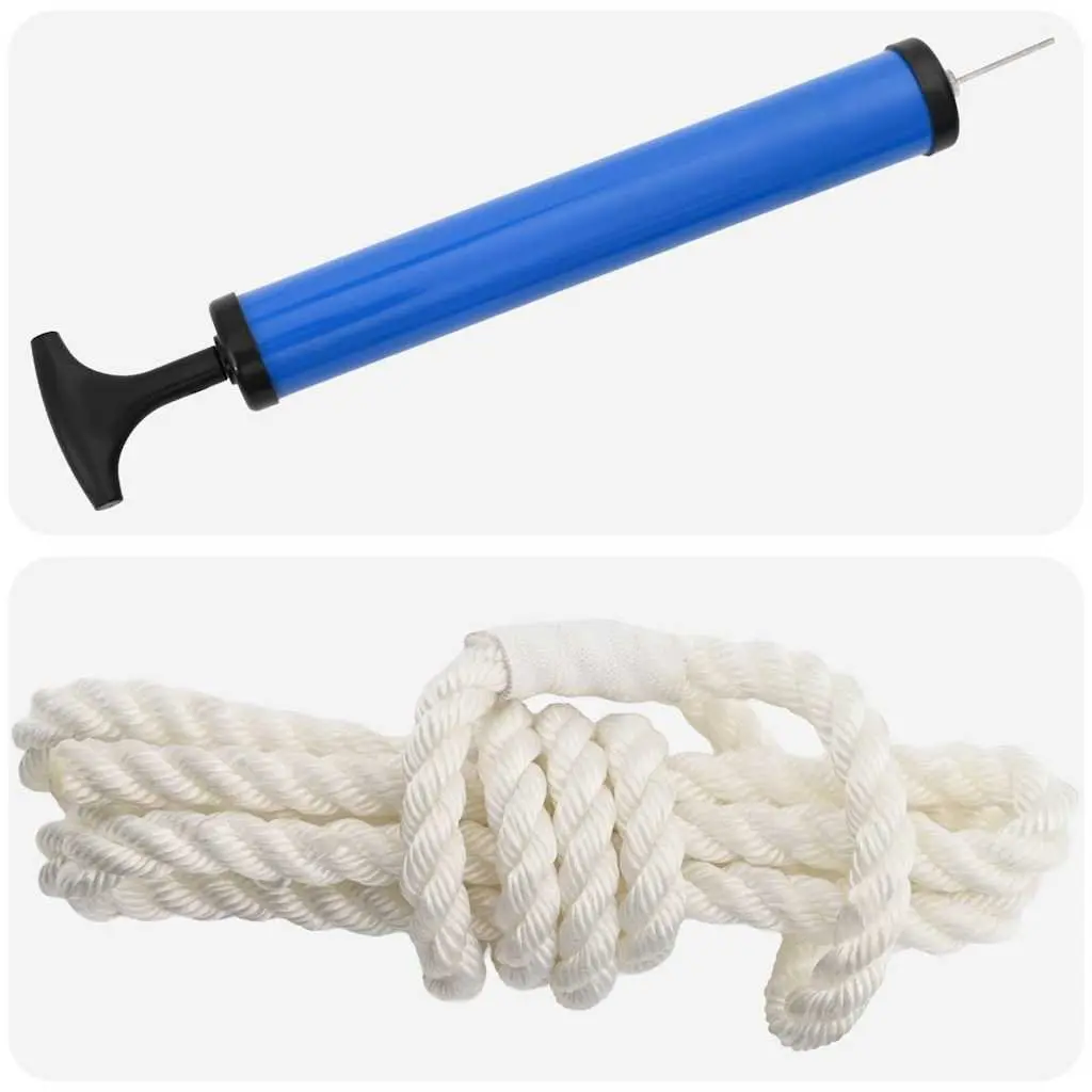 Boat Fenders Inflatable PVC 51x14 cm White 4 Piece Mooring Protection