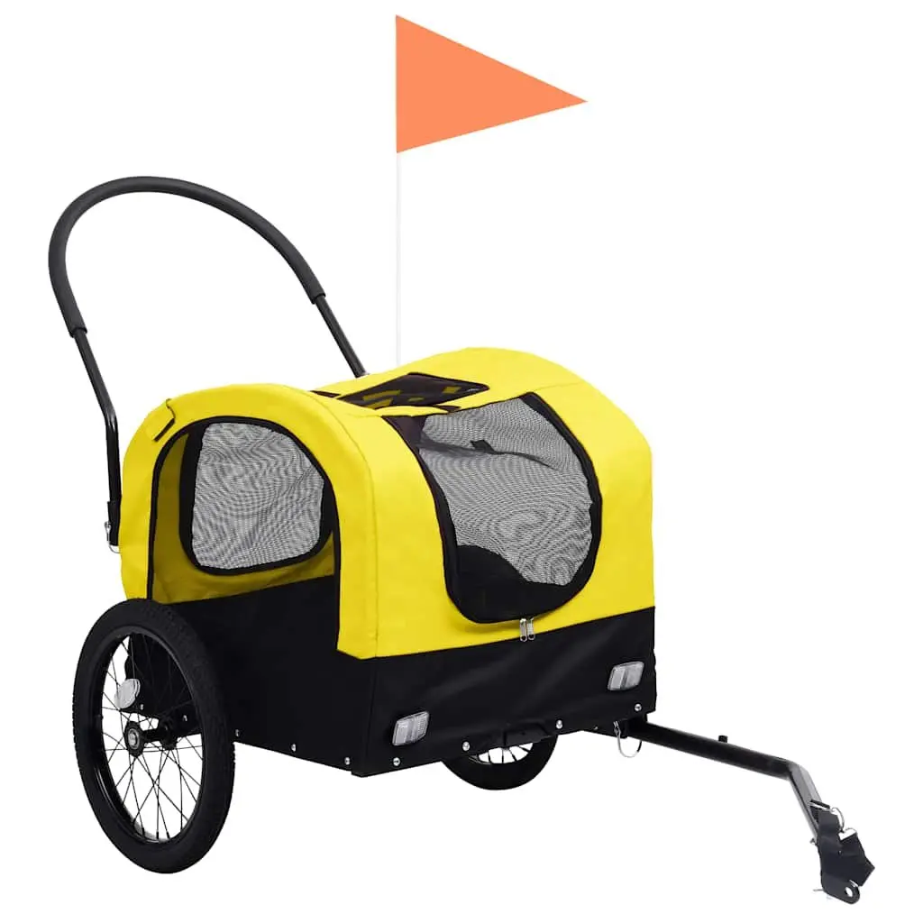 2-in-1 Pet Trailer for Active Owners