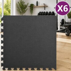 Versatile 6 pcs Exercise Mats for Any Space