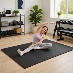 Versatile Foam Mats for Home and Fitness Use - 12 pcs