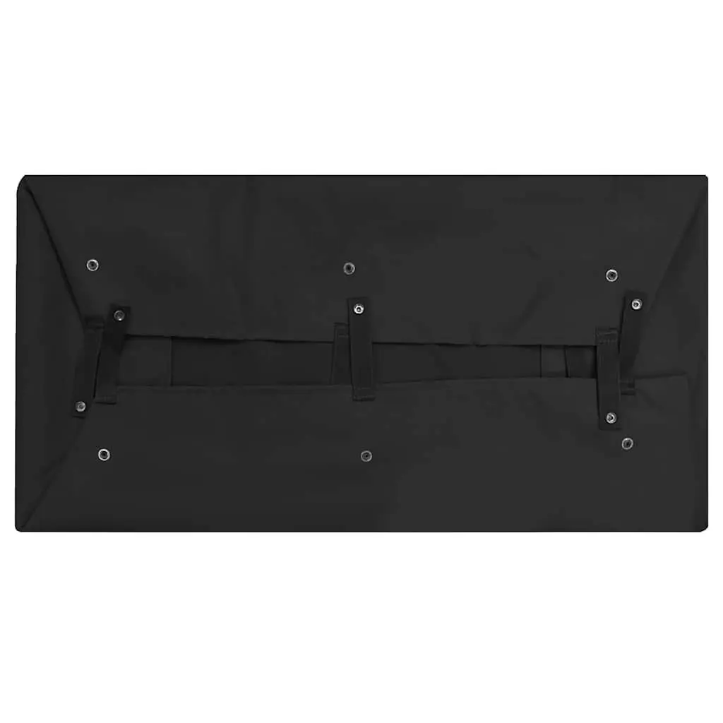 Garden Cart Fabric Insert Black 81x41x21cm Durable Polyester Weather Resistant Utility Wagon Liner