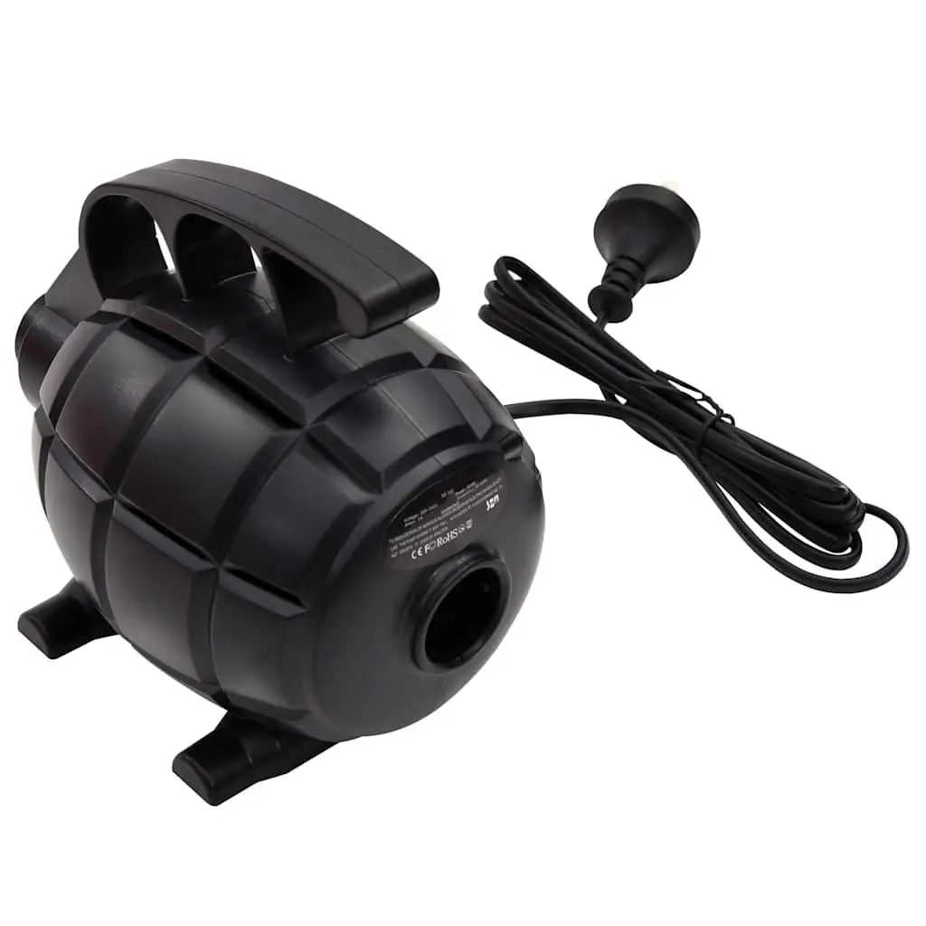 Electric Air Pump Inflator Deflator Compact Black for Yoga Mats SUP Boards Inflatables