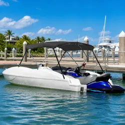 Versatile 3 Bow Bimini Top Canopy - Ideal for Your Boat