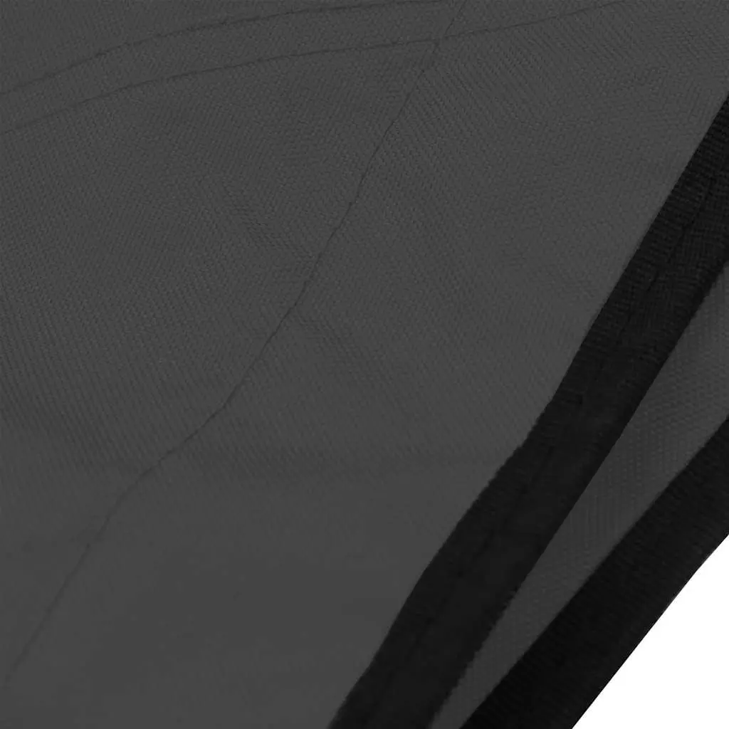 3 Bow Bimini Top Boat Canopy Polyester Adjustable Width Anthracite