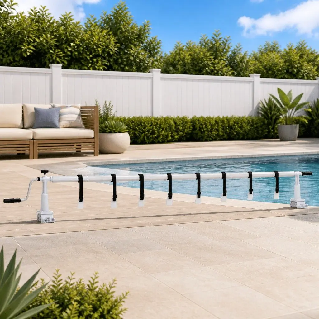 Pool Cover Roller for Easy Use