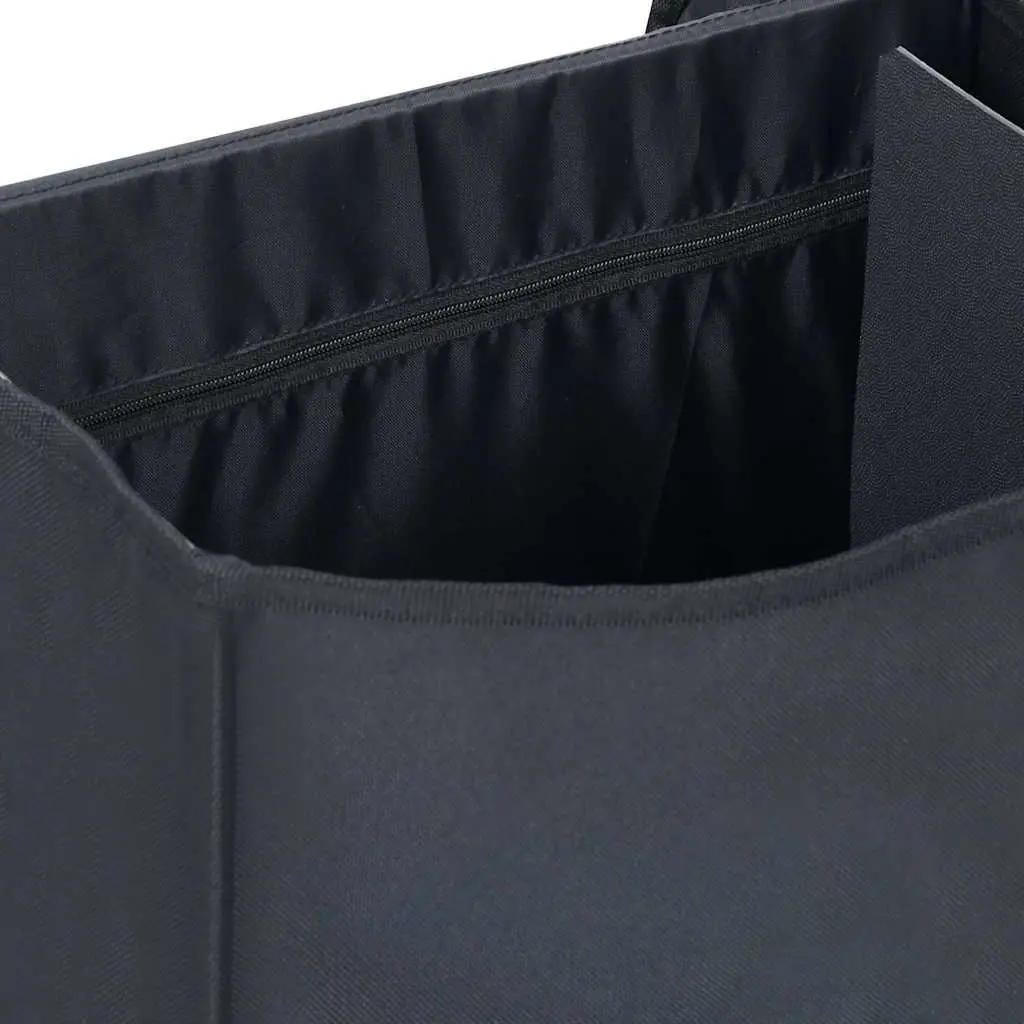 Single Bicycle Pannier Bag Waterproof 21L Rack Mount Black