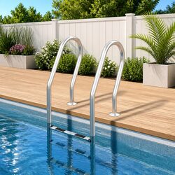 Practical Pool Ladder for Safe Access in Various Settings