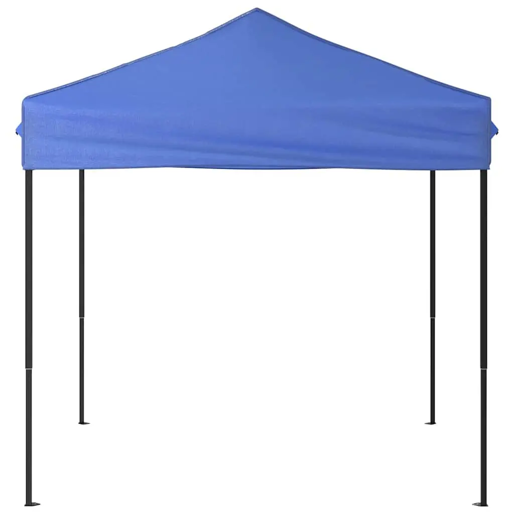 Folding Tent 2x2m Steel Frame Blue Portable Outdoor Canopy Gazebo