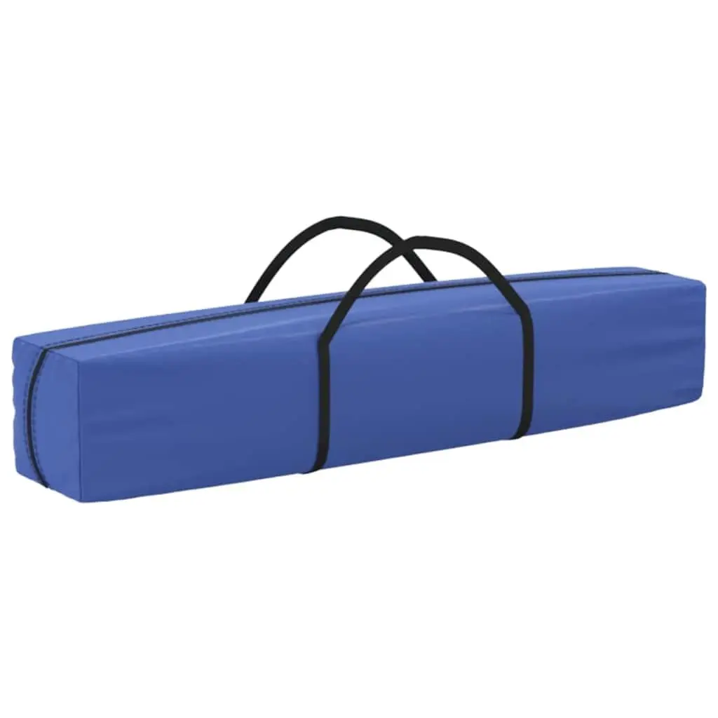 Folding Tent 2x2m Steel Frame Blue Portable Outdoor Canopy Gazebo