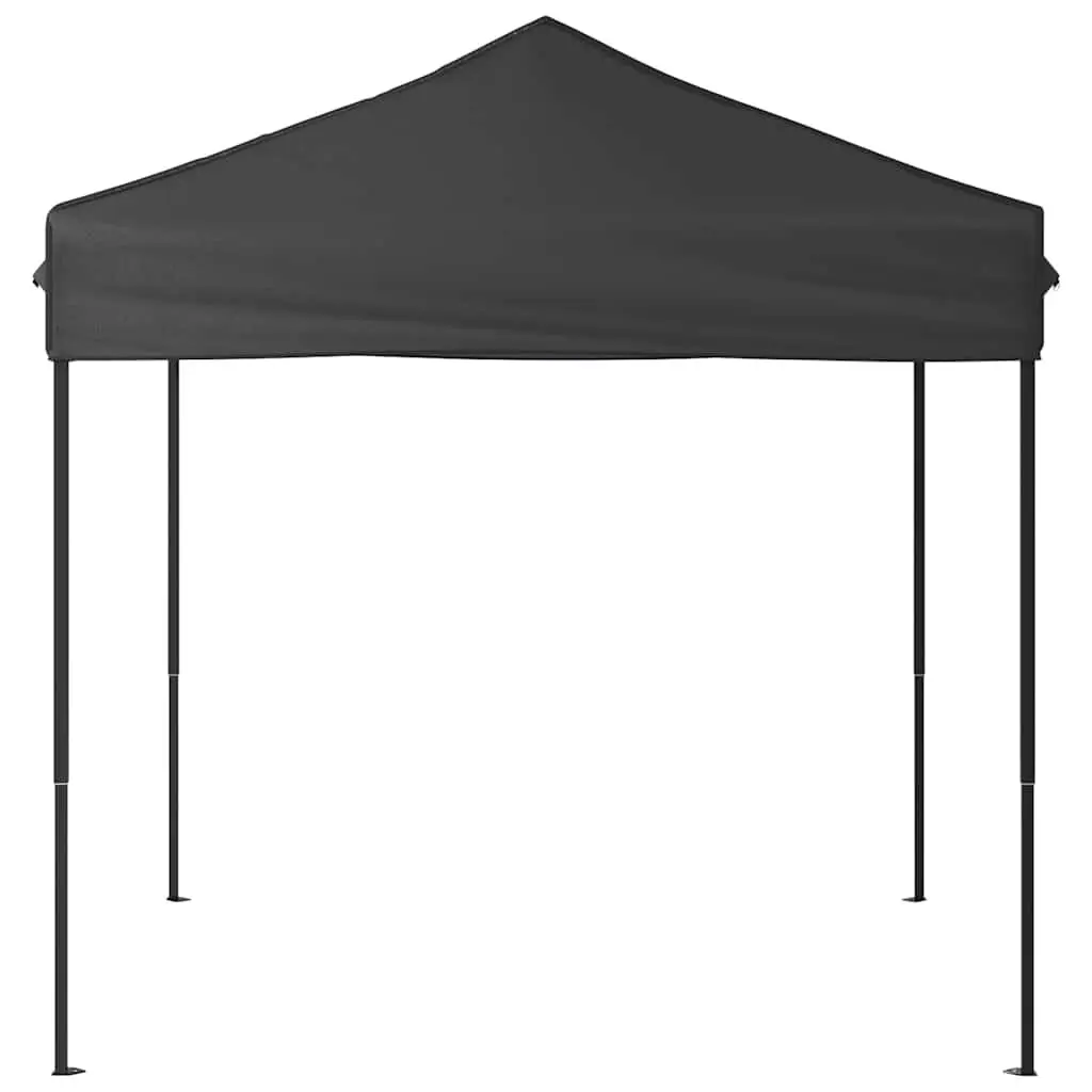 Folding Party Tent Anthracite 2x2m Outdoor Pavilion Canopy Portable Shelter