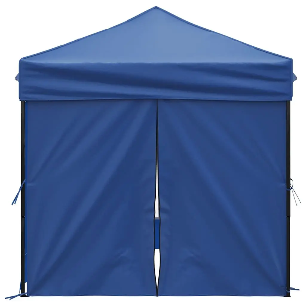 Folding Party Tent 210D Oxford Fabric 2x2m Blue Outdoor Canopy Gazebo