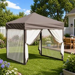 Practical 2x2m Folding Tent for Outdoor Gatherings