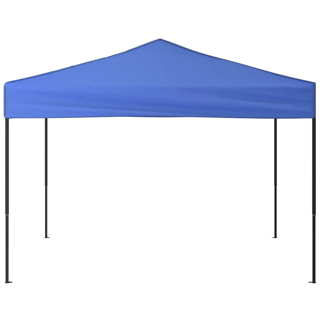 Folding Tent 3x3m Steel Frame Blue Outdoor Canopy Gazebo