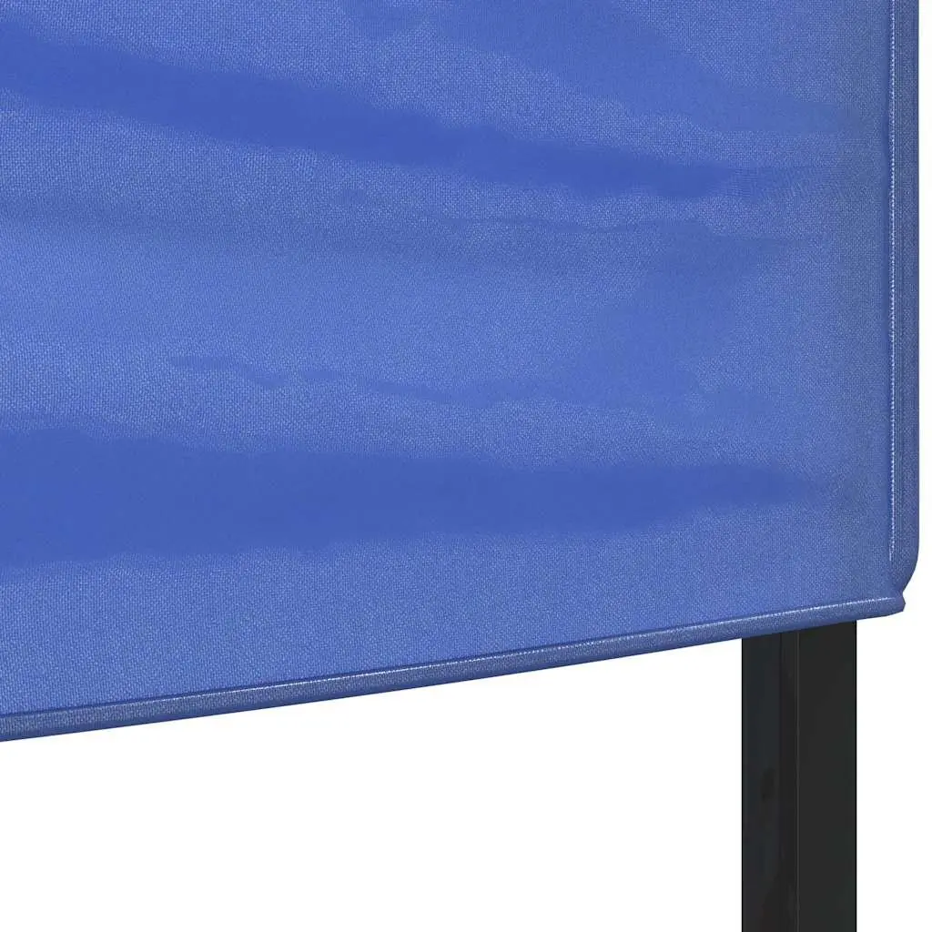 Folding Tent 3x3m Steel Frame Blue Outdoor Canopy Gazebo