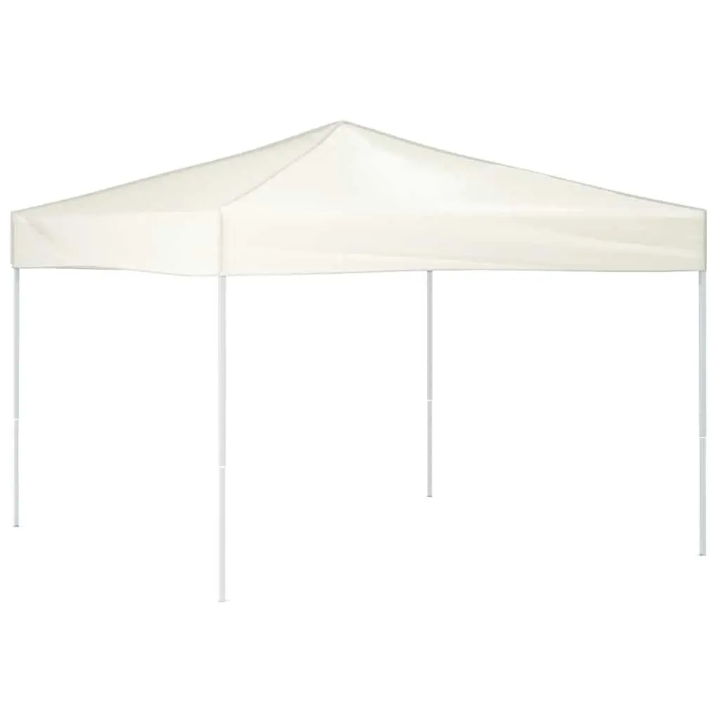 Folding Party Tent Cream 3x3m Outdoor Gazebo Canopy