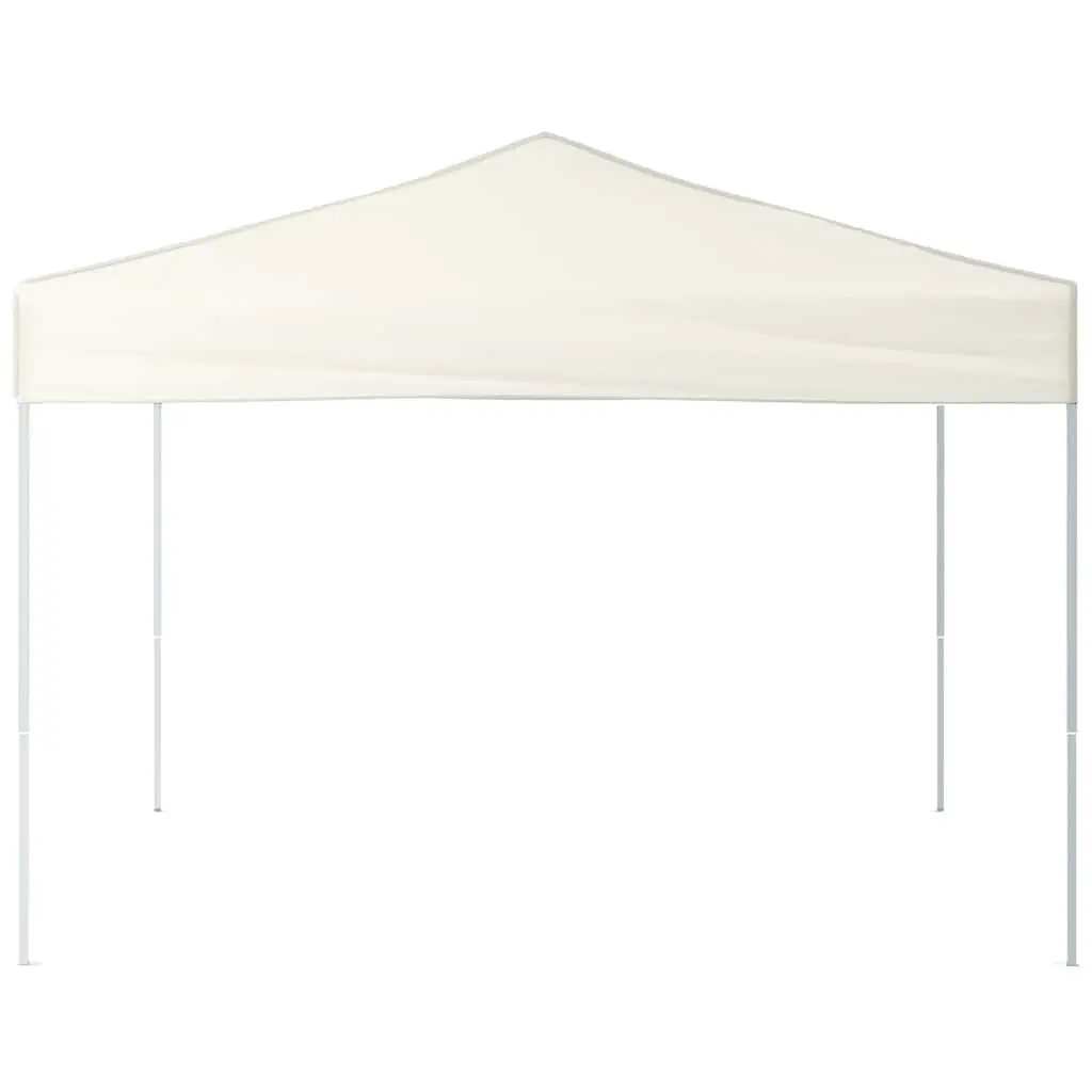 Folding Party Tent Cream 3x3m Outdoor Gazebo Canopy