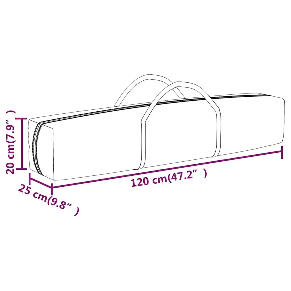Folding Party Tent Cream 3x3m Outdoor Gazebo Canopy