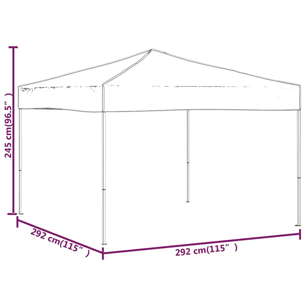 3x3m Folding Tent for Family Events