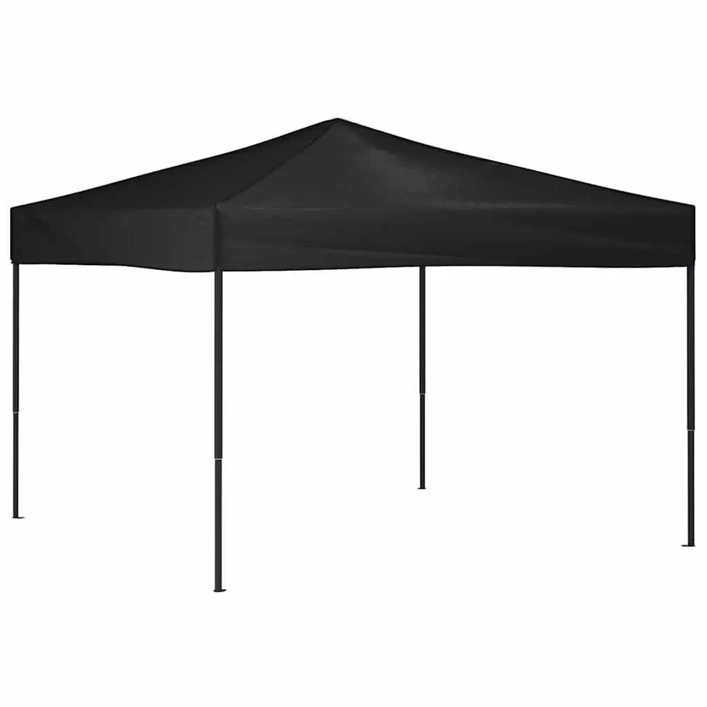 3x3m Black Folding Tent for Outdoor Gatherings