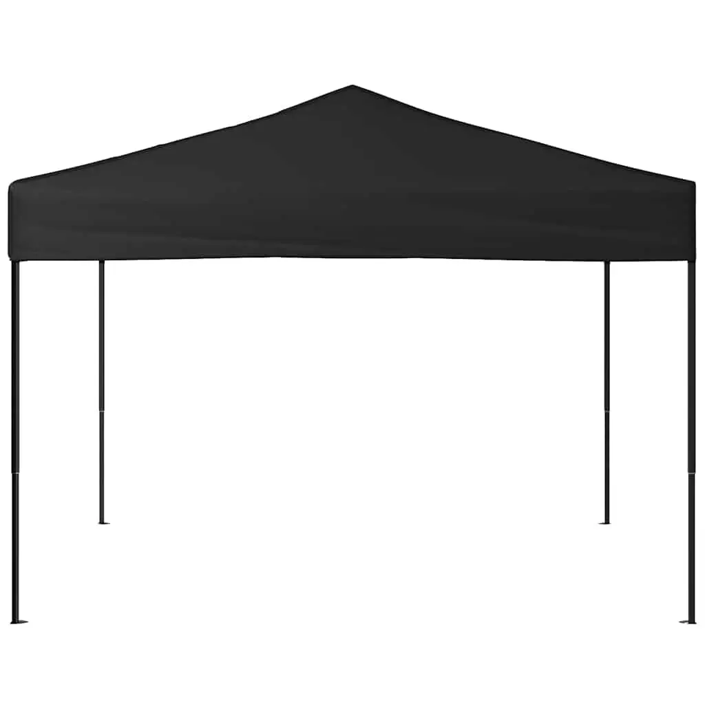 3x3m Black Folding Tent for Outdoor Gatherings