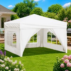 Versatile Cream Party Tent for Family Events
